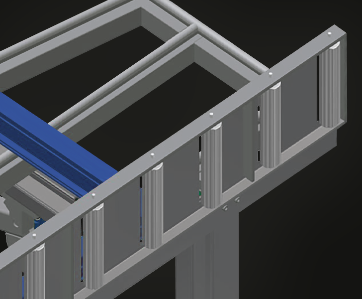 Pvc KT 3000 Support à rouleaux Someco